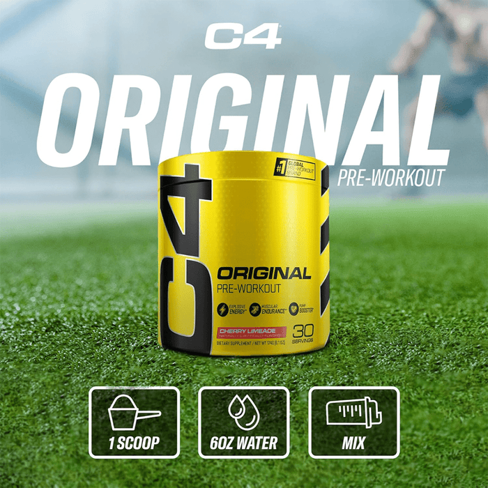 C4 Original Pre Workout Powder Orange Burst Flavor – 50 Servings - Beauty Tribe