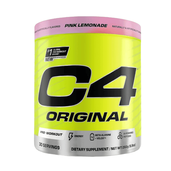 C4 Original Pre Workout Powder Pink Lemonade Flavor – 30 Servings - Beauty Tribe