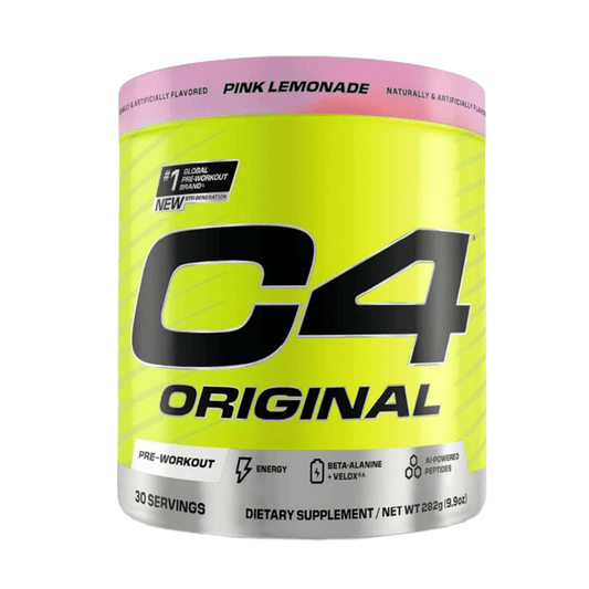 C4 Original Pre Workout Powder Pink Lemonade Flavor – 30 Servings - Beauty Tribe