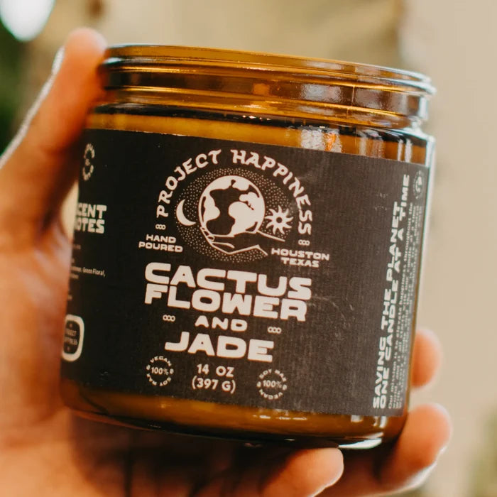 Cactus Flower and Jade Soy Candle - 8oz