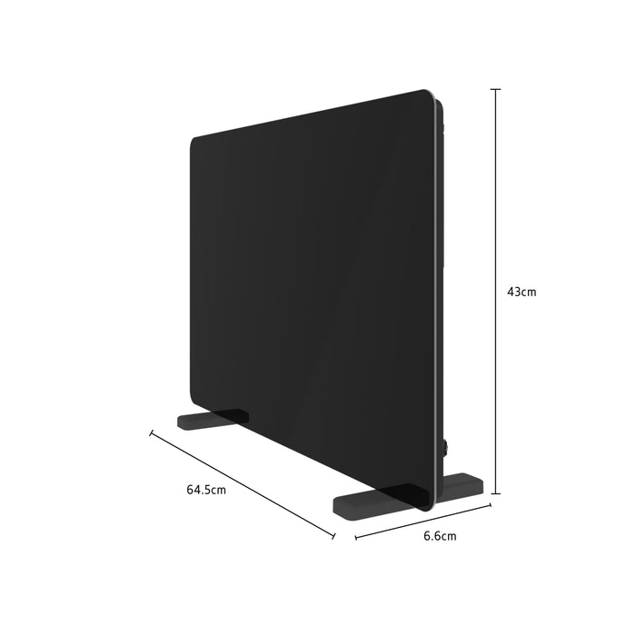 Calex Smart Panel Heater - 1400W - Black