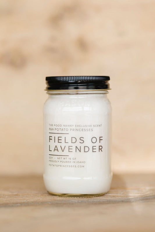 Candle, Fields of Lavender
