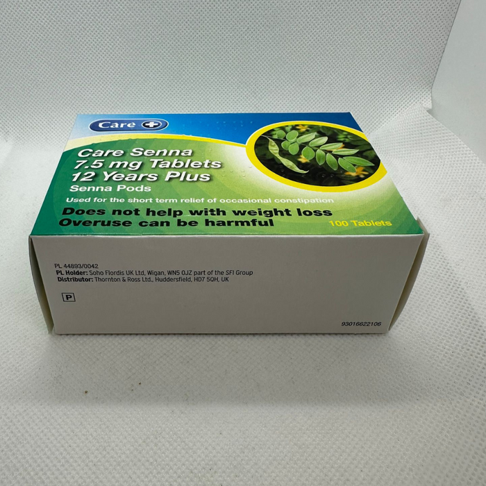 Care Senna 7.5mg 12 Years Plus - 100 tablets (P)