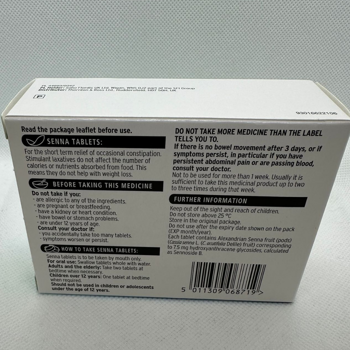 Care Senna 7.5mg 12 Years Plus - 100 tablets (P)