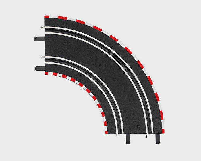 CCN61603 Carrera GO!!! 1/43 Curved Track Extension Set (2) (1/90°)