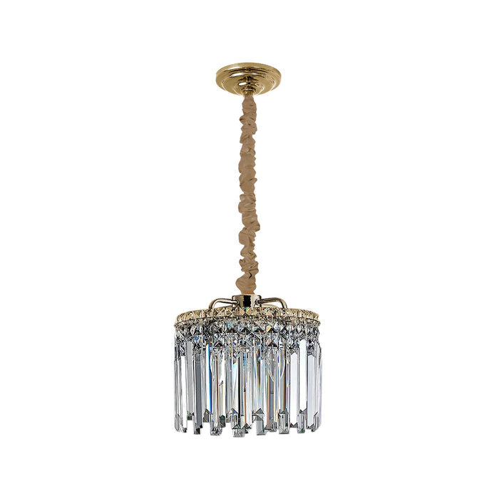Ceiling Mounted Modern Gold Crystal Chandelier~4804