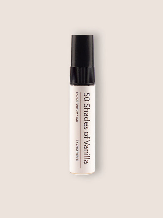 Chez Pierre French Perfume 5ml | 50 shades of vanilla-Image 1