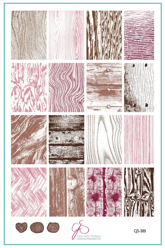 CjS-389 - Knotty but Nice  | Clear Jelly Stamping Plate