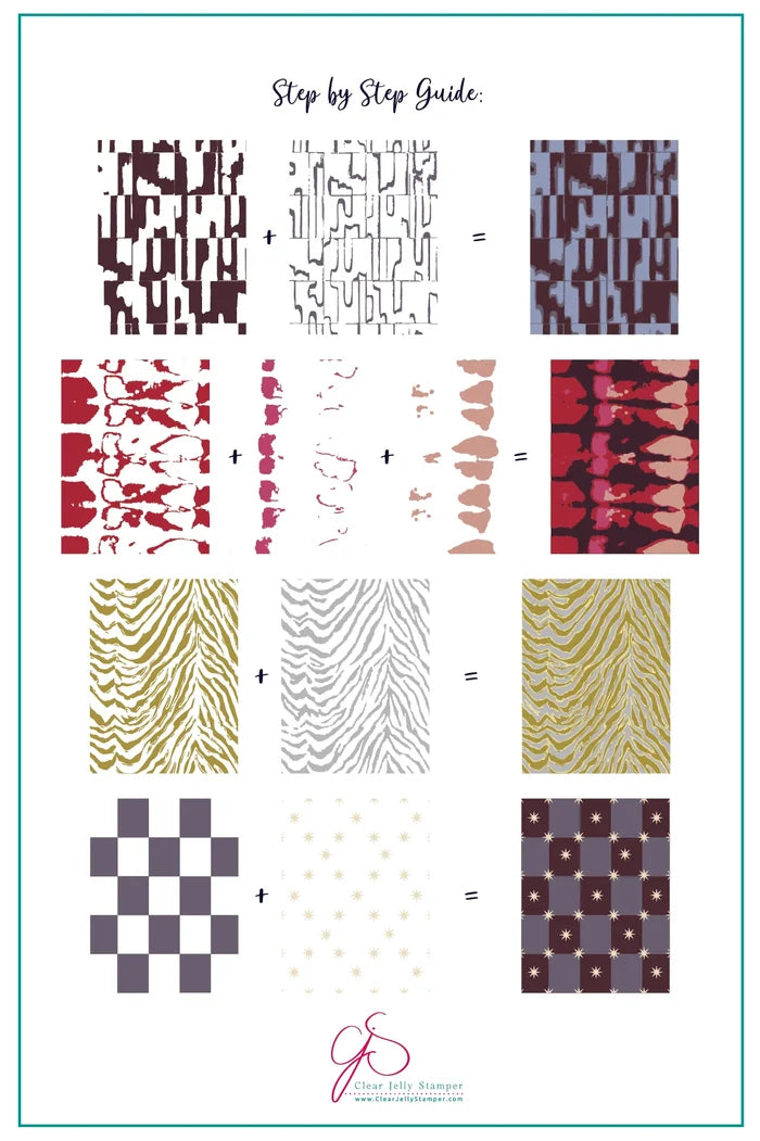 CJS-398 Low Light Lounge | Clear Jelly Stamping Plate