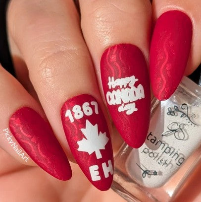 CJSH-140 The Great Canadian Mix | Clear Jelly Stamping Plate