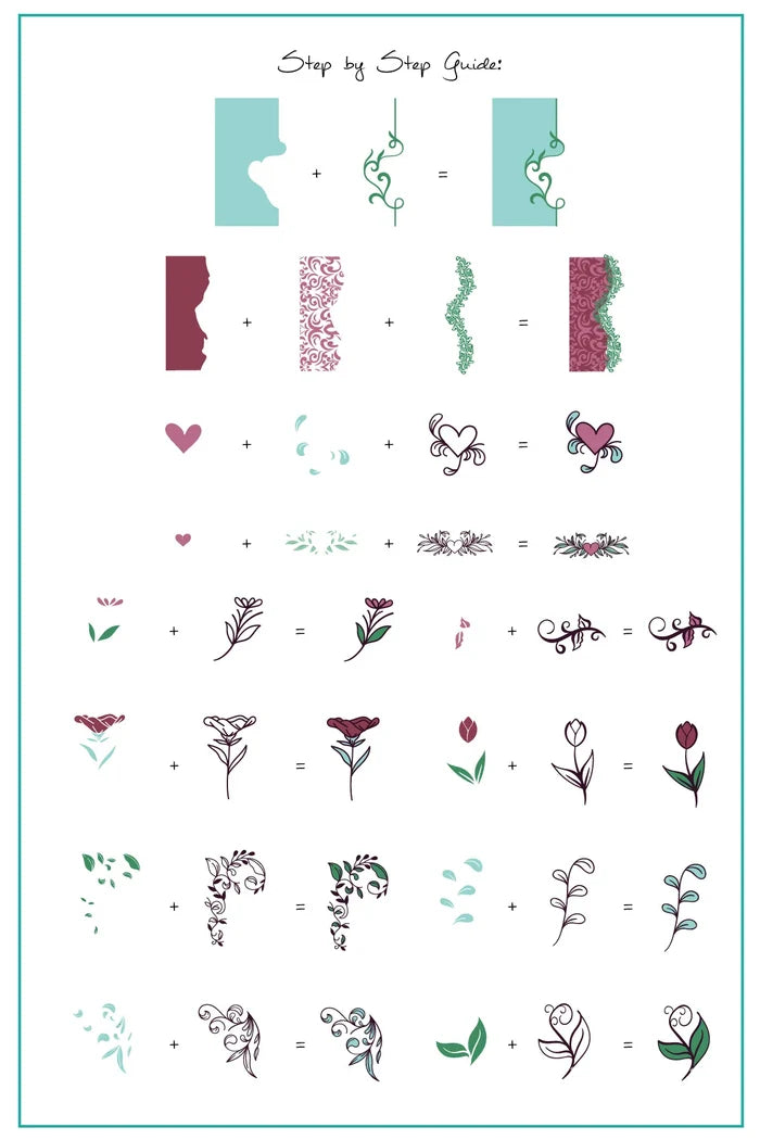 CJSV-40 Embellish | Clear Jelly Stamping Plate