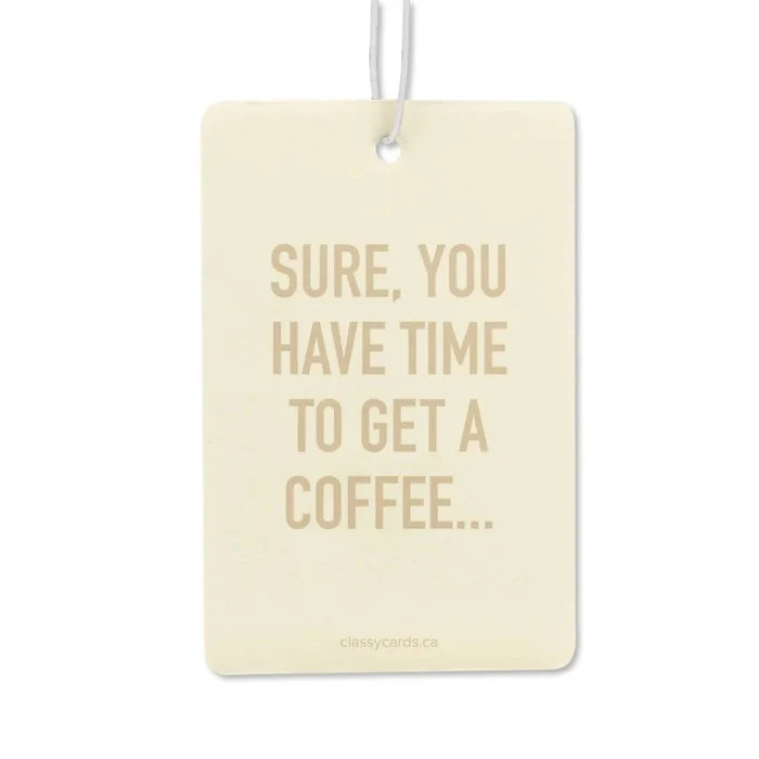 CLASSY CARDS Air Freshener - Coffee