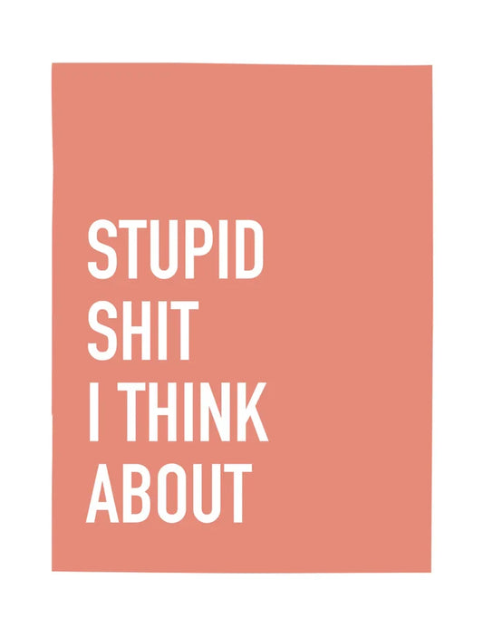 CLASSY CARDS Pocket Notebook - Stupid Shit
