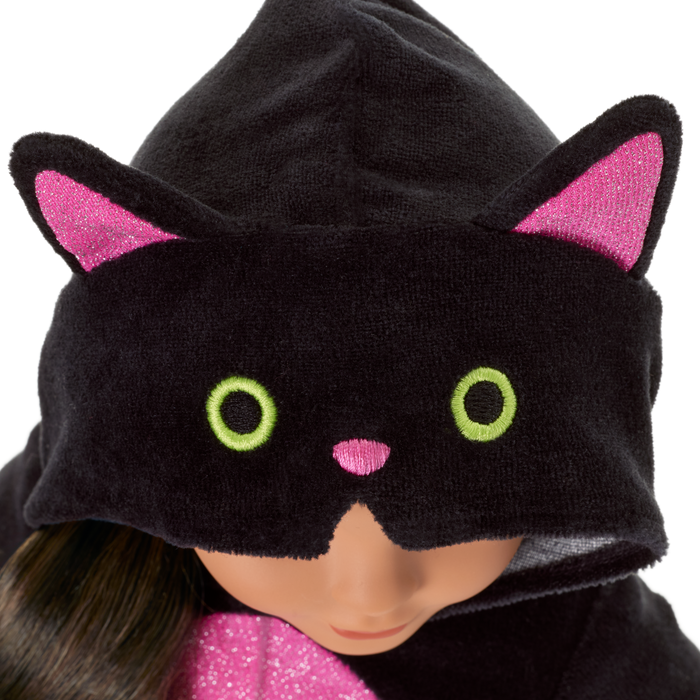 Claws & Cuddles Cat Costume for 18-inch Dolls