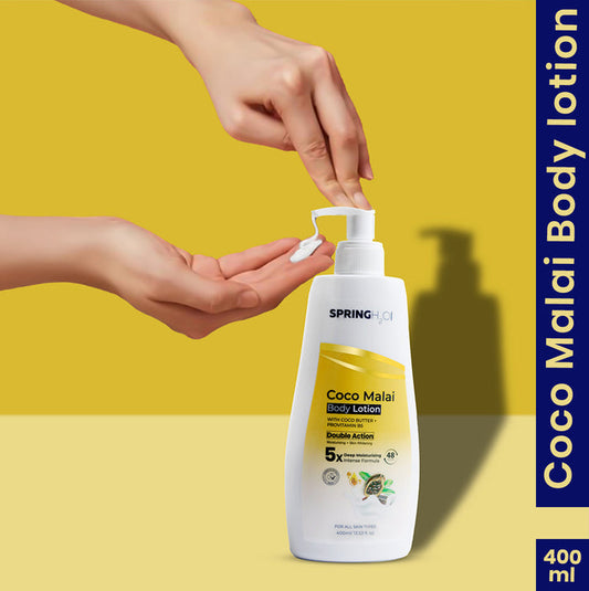 Coco Malai Body Lotion With Coco Butter + Provitamin B5-400 ML