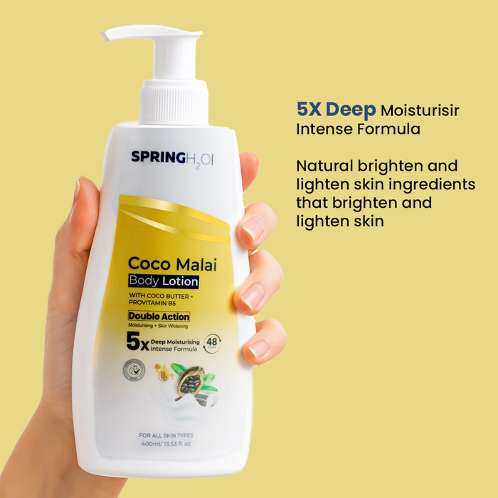 Coco Malai Body Lotion With Coco Butter + Provitamin B5-400 ML