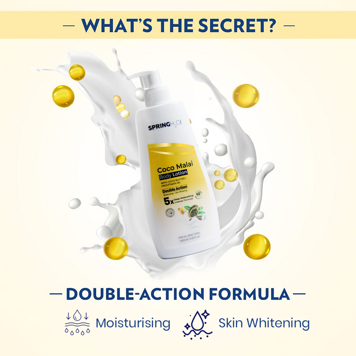 Coco Malai Body Lotion With Coco Butter + Provitamin B5-400 ML