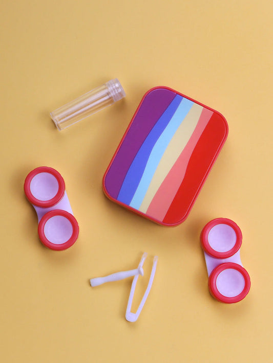 Contact Lens Case - Colour Wave | Rainbow-Image 1