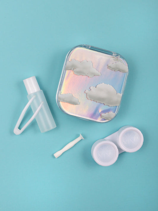 Contact Lens Case - Iridescent Cloud | One Colour-Image 1