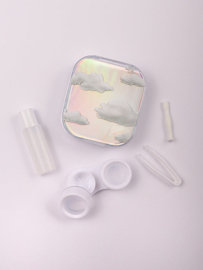 Contact Lens Case - Iridescent Cloud | One Colour-Image 3