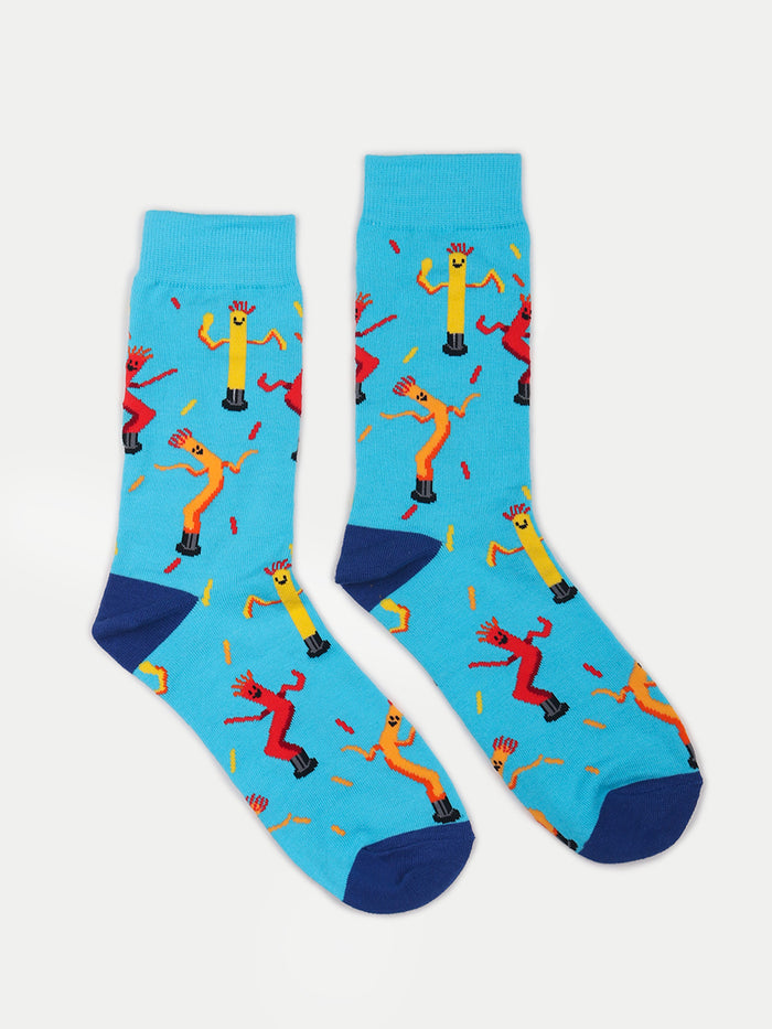 Cosmic Crew Socks | Wacky Tube Man-Image 1
