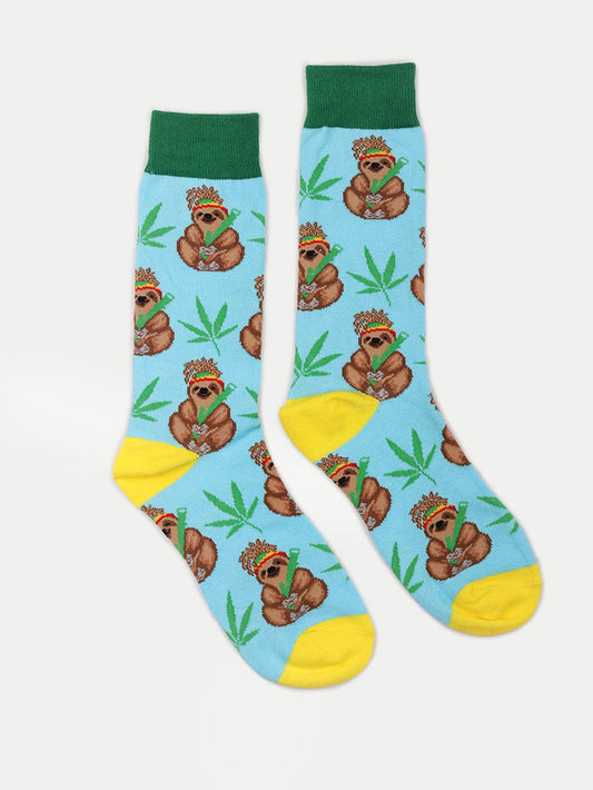 Cosmic Crew Socks | Chill Sloth-Image 1