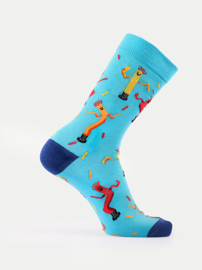 Cosmic Crew Socks | Wacky Tube Man-Image 2