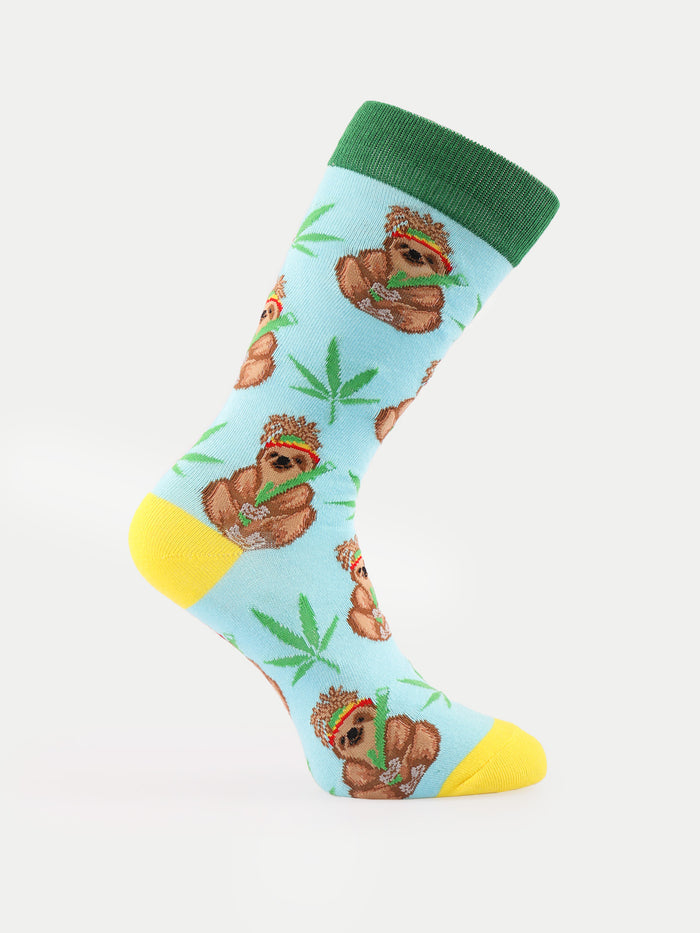 Cosmic Crew Socks | Chill Sloth-Image 2