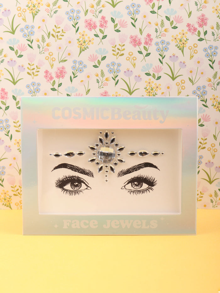 Cosmic Face Jewels | Silver-Image 1