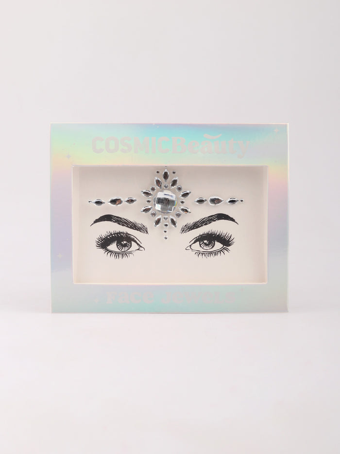Cosmic Face Jewels | Silver-Image 2