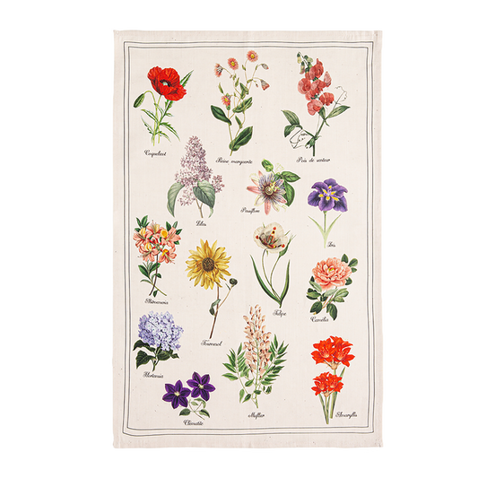 Coucke - Herbier Tea Towel