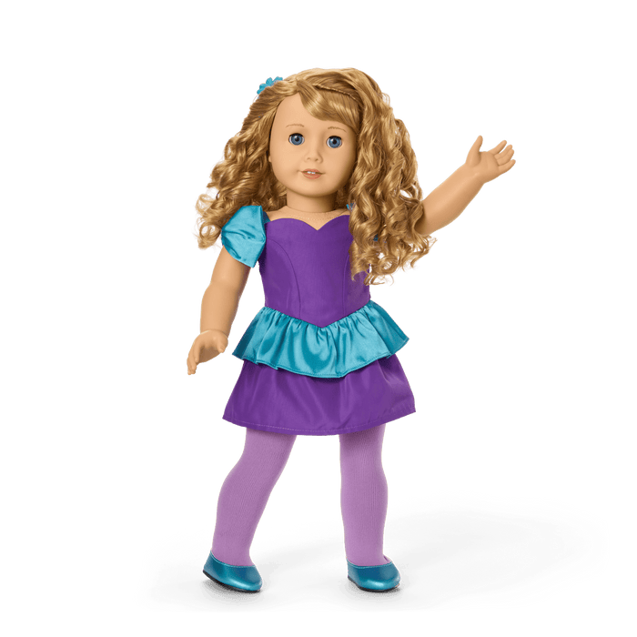 Courtney’s™ Bow-dacious Party Dress for 18-inch Dolls (Historical Characters)