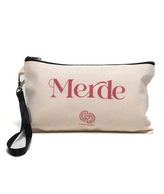 Covet Dance Merde Cosmetic Bag