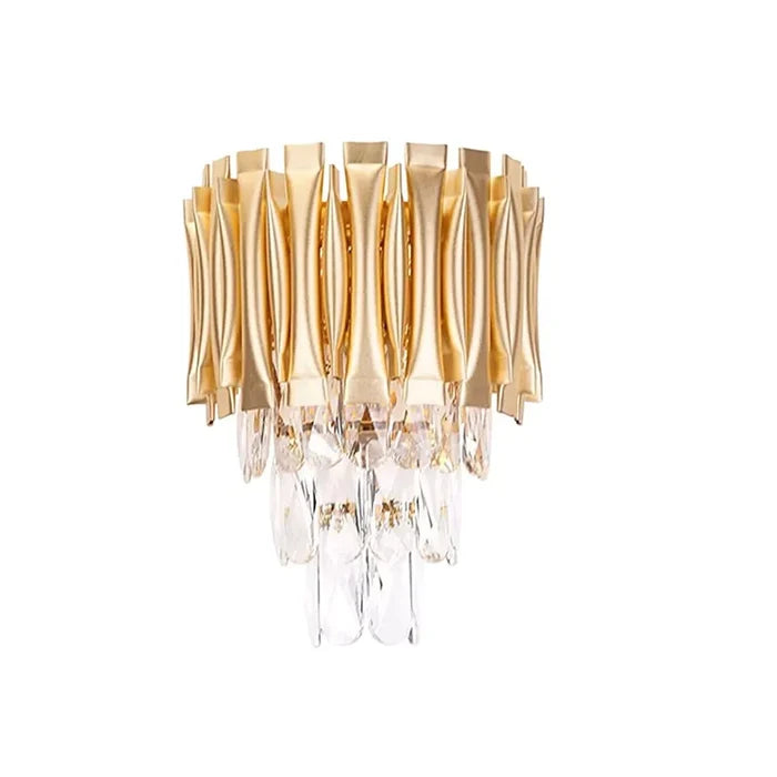 Crystal Chandelier Gold K9 Ceiling Light LED Modern Luxury Ceiling Pendant Light - 6001