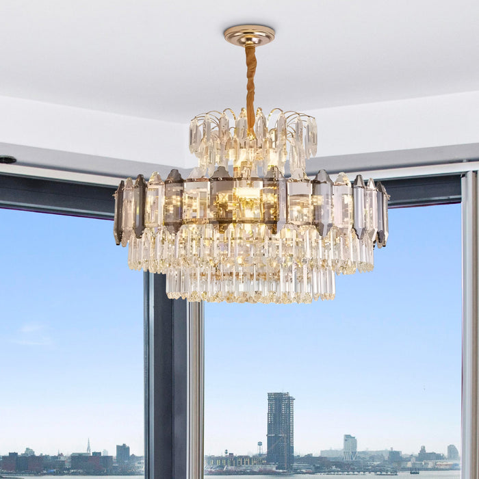Crystal Chandelier Modern Multi-Layered Ceiling Light | 30–60cm ~5009