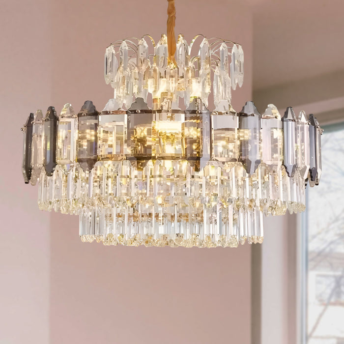 Crystal Chandelier Modern Multi-Layered Ceiling Light | 30–60cm ~5009