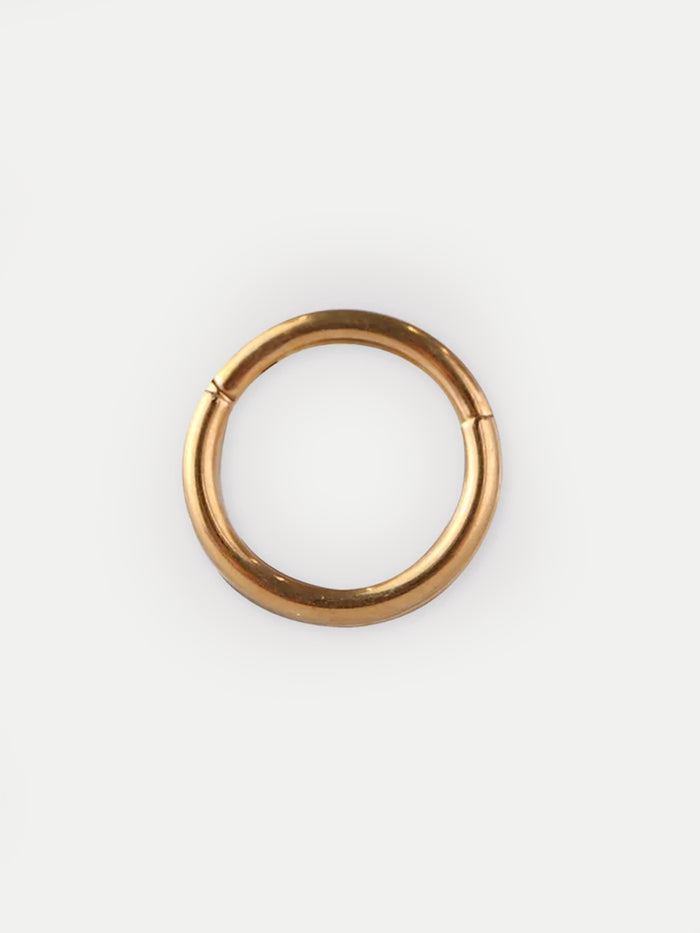 Cuff Style Hinged Ring 16G | Gold-Image 2