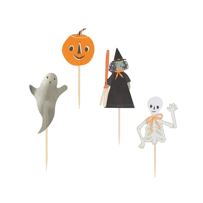 Meri Meri - Cupcake Kit - It's Halloween! - Content