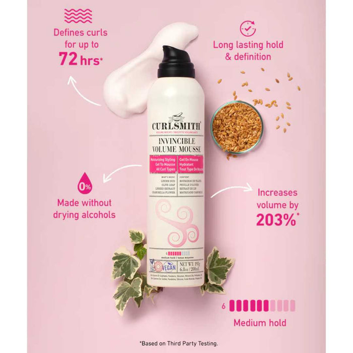 Curlsmith Invincible Volume Mousse
