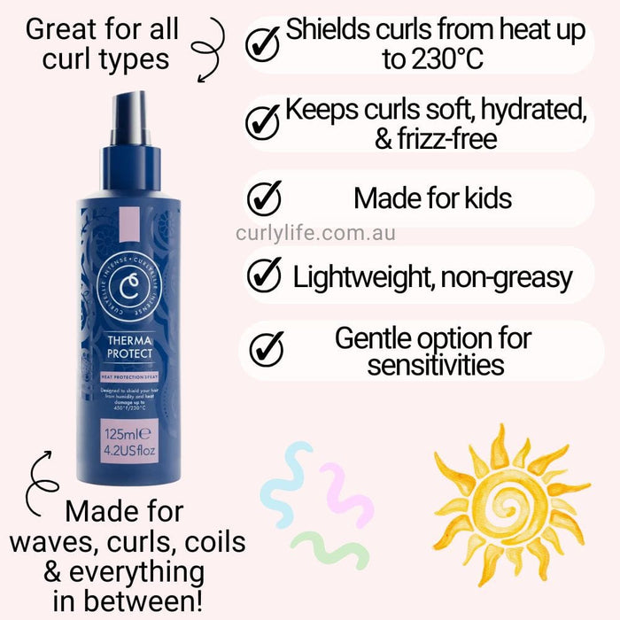 CurlyEllie Intense Therma Protect Heat & Humidity Protector