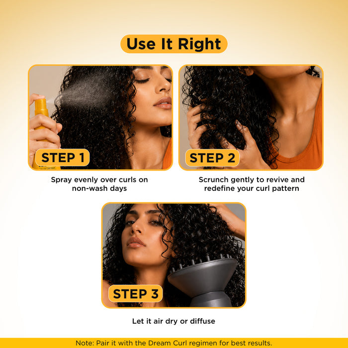 Deal DREAM CURL REFRESH SPRAY - 150ML