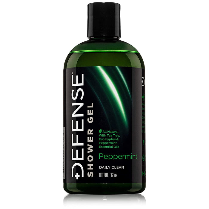 Defense Soap Shower Gel Peppermint Scented 12 Ounce - Takedown Distribution
