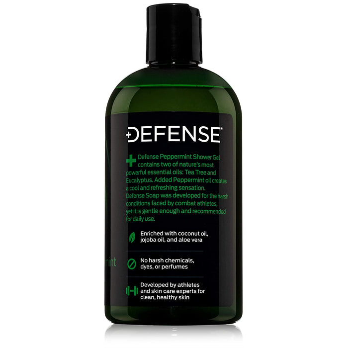 Defense Soap Shower Gel Peppermint Scented 12 Ounce - Takedown Distribution