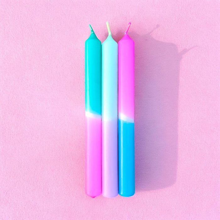 Dip Dye Neon * Pineapple Blue