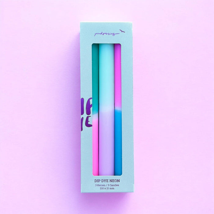Dip Dye Neon * Pineapple Blue