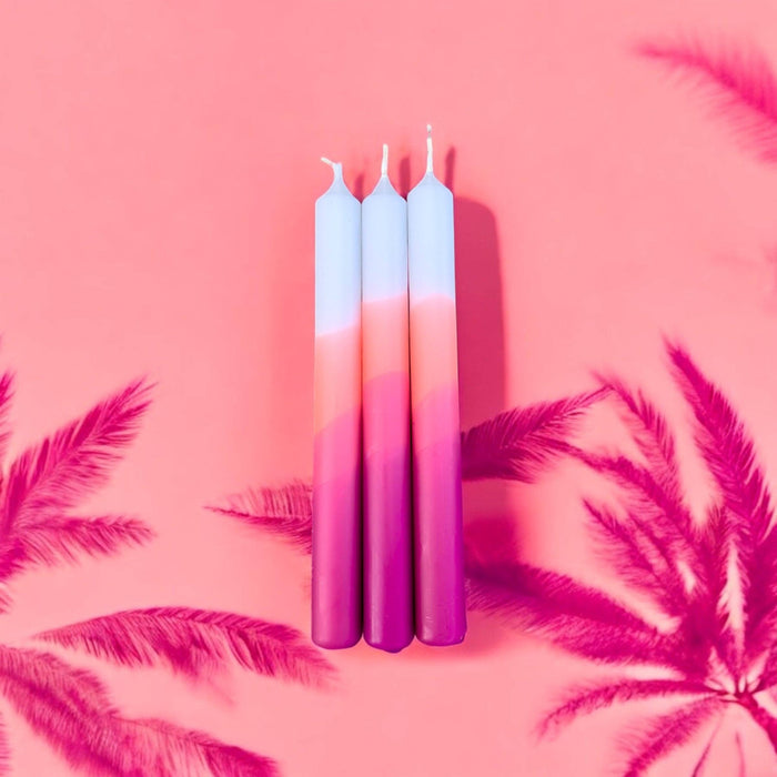 Dip Dye Neon * Triple Eggplant
