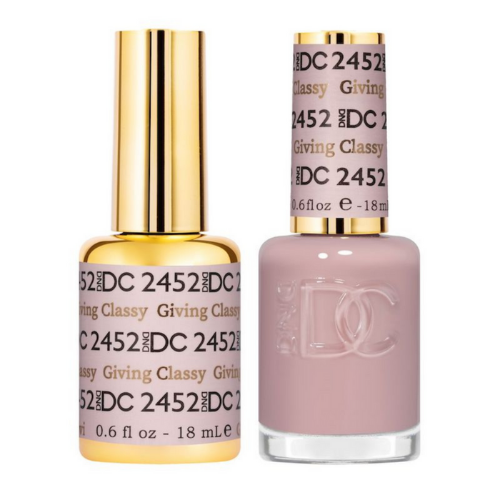 DND DC Premium set Gel Color Matching Polish Color - Giving Classy #2452
