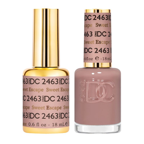 DND DC Premium set Gel Color Matching Polish Color - Sweet Escape #2463