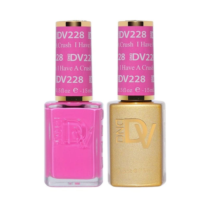 DND Diva Gel & Nail Polish - I Have A Crush #228
