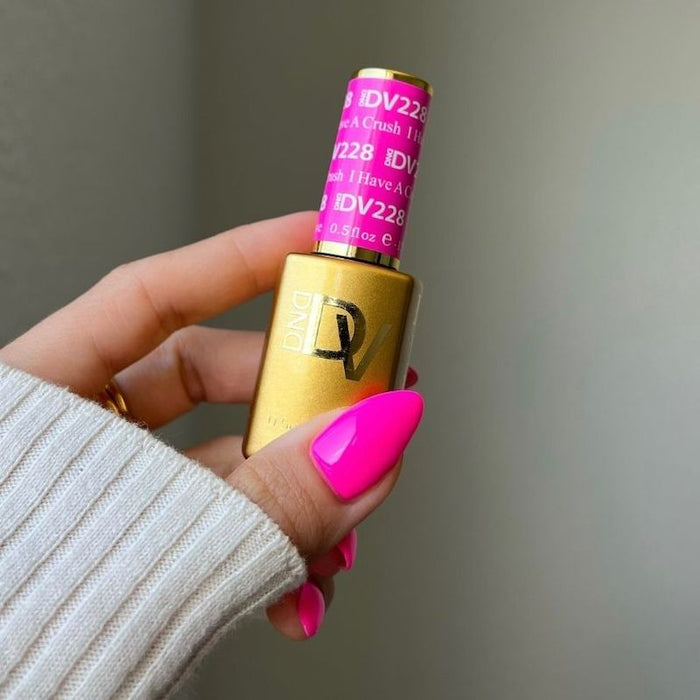 DND Diva Gel & Nail Polish - I Have A Crush #228